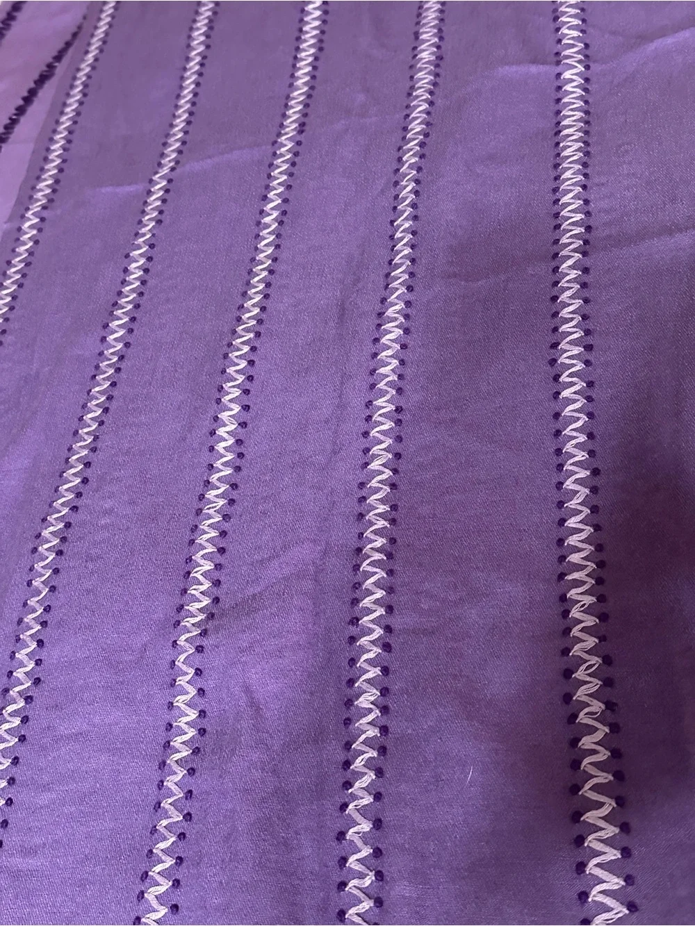 Bajra Nepal Handwoven Pashmina Shawl 70% Cashmere 30% Silk Purple Wrap